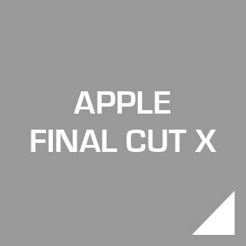 APPLE FINAL CUT X