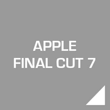 APPLE FINAL CUT 7